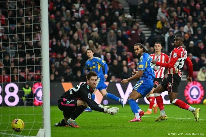 Roefs, Geertruida en Brobbey spelen gelijk met Sunderland