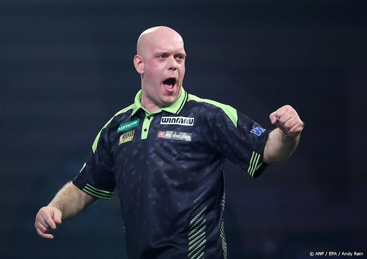 Darter Van Gerwen verliest in achtste finales WK van Anderson
