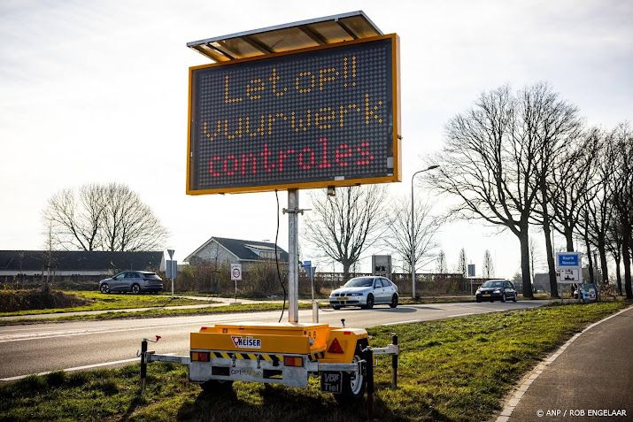 In beslag genomen vuurwerk Groenlo was in totaal 10.000 kilo