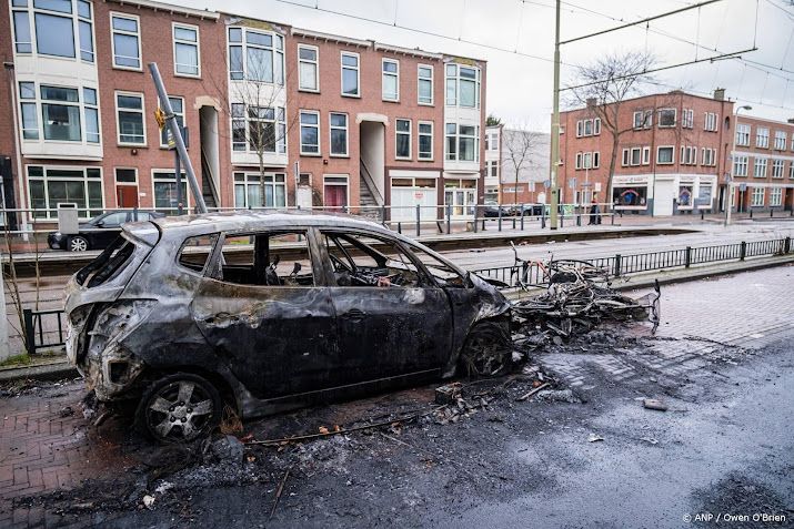 Veel meer autobranden en woningbranden tijdens jaarwisseling