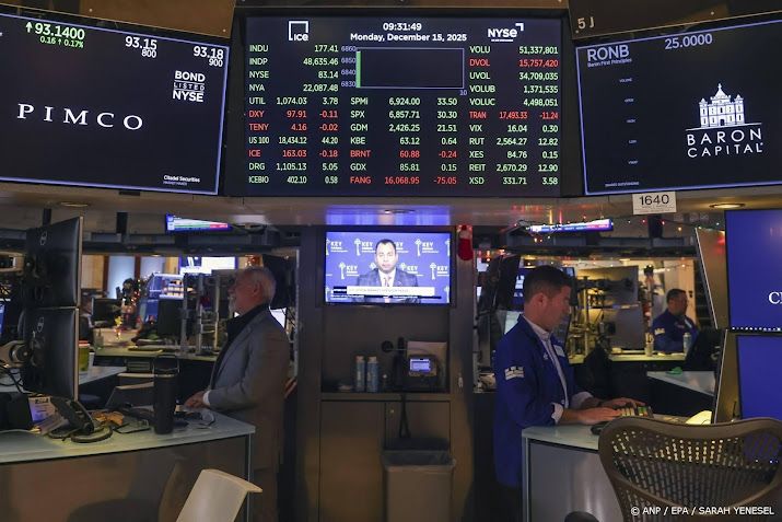 Wall Street eindigt eerste dag van nieuw beursjaar gemengd