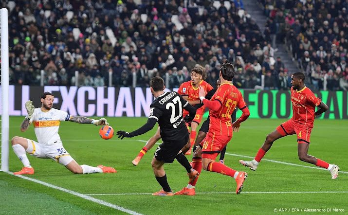 Juventus speelt met invaller Koopmeiners gelijk tegen Lecce