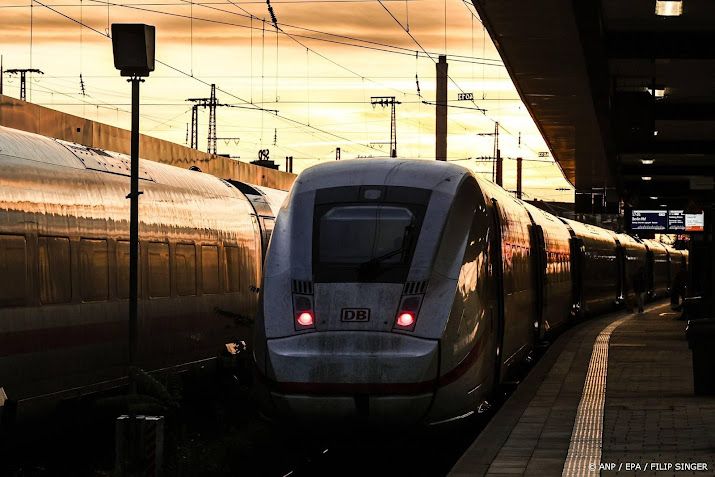 Krant: Duitse treinen in 2025 nog vaker te laat