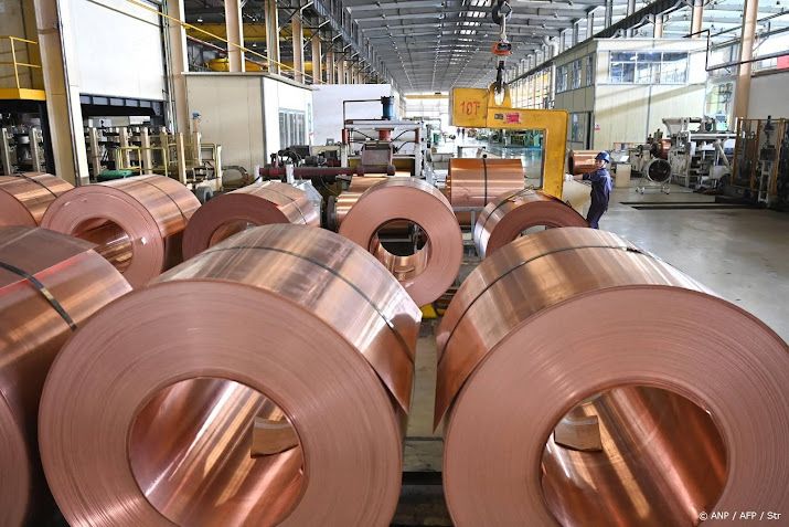 Koperprijs naar nieuw record van 13.000 dollar per ton 