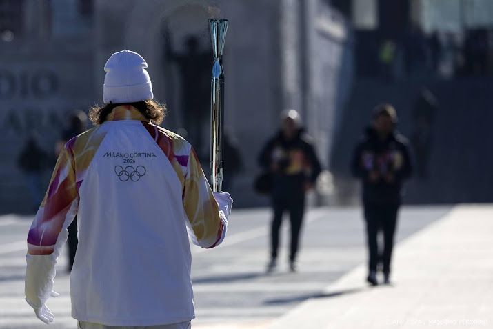 Olympische vlam bereikt Bologna maand voor Spelen 