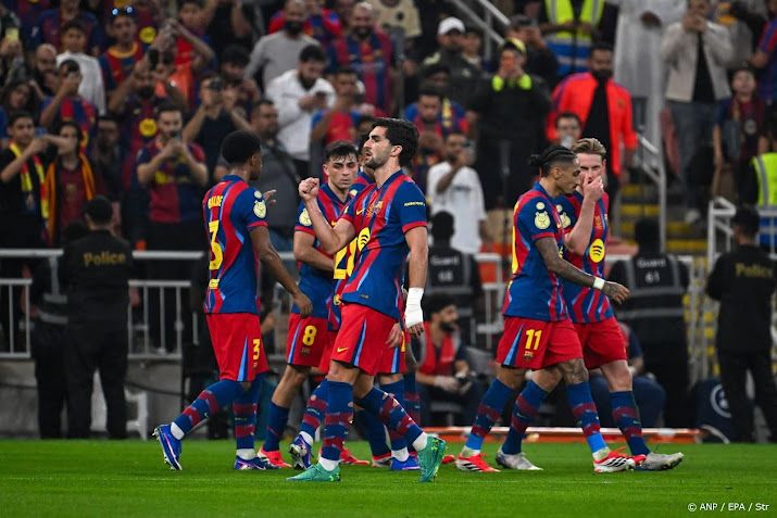 FC Barcelona laat Athletic Club kansloos in halve finale Supercup