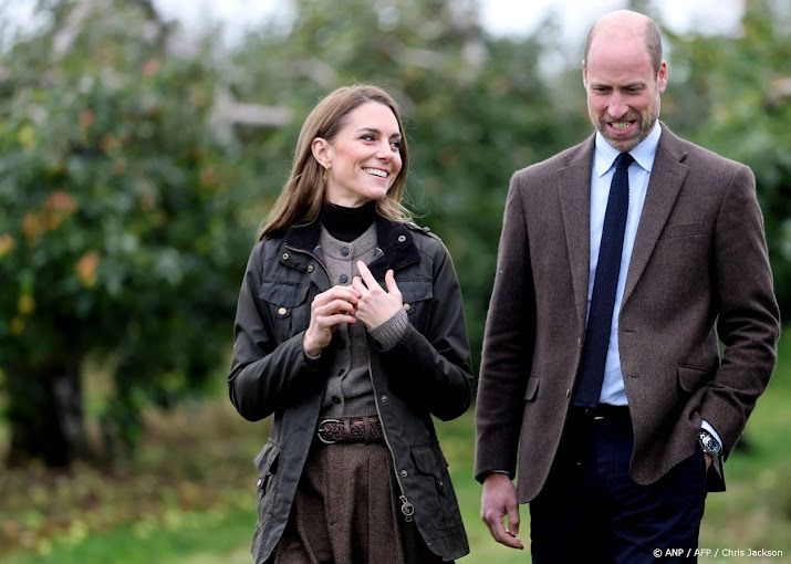 William en Catherine bedanken zorgpersoneel in virusseizoen