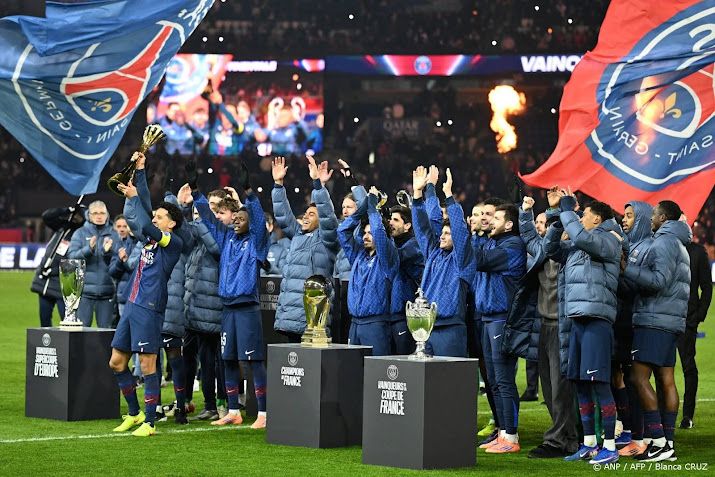 Paris Saint-Germain wint Franse Supercup voor vierde keer op rij