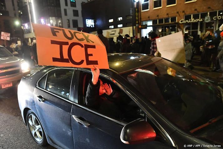 Protesten in Minneapolis bij hotels waar ICE mogelijk verblijft