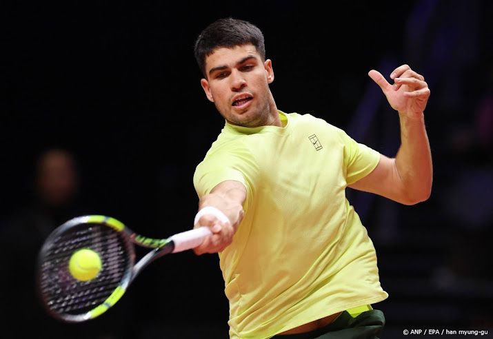 Alcaraz verslaat Sinner in tennisdemo voor 12.000 Zuid-Koreanen 