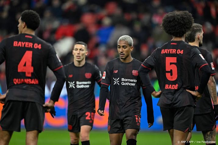 Bayer Leverkusen thuis hard onderuit tegen VfB Stuttgart