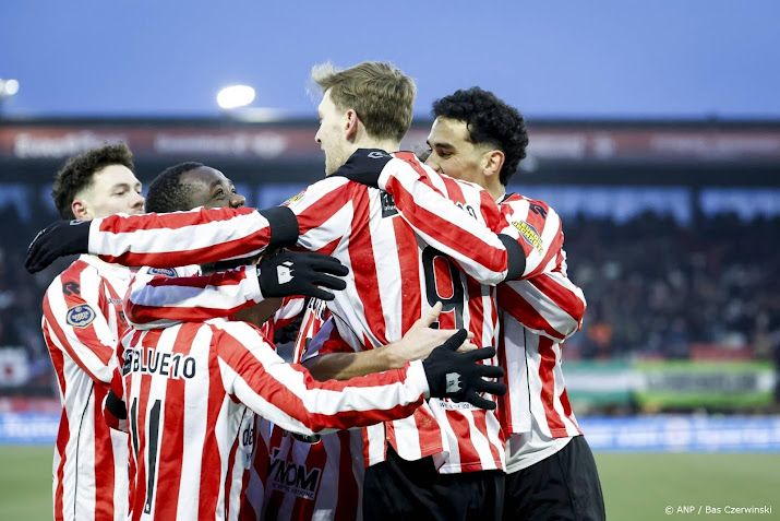 Sparta na winst op Heracles naar achtste plaats in Eredivisie