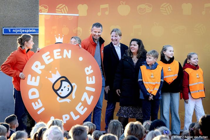 Thema van Koningsspelen is Iedereen Plezier