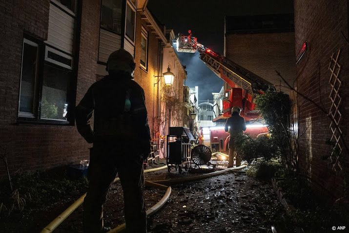 Beperkt zicht door rook bemoeilijkt hulpdiensten in Utrecht  