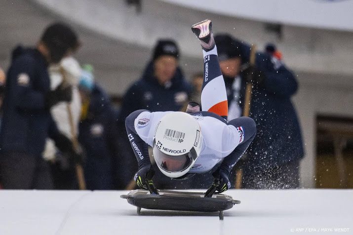 Skeletonster Bos eindigt als vierde in Altenberg