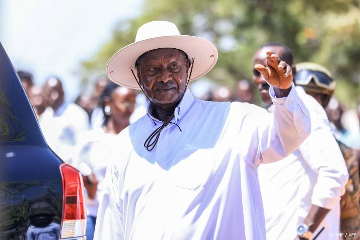 Zittende president Museveni wint verkiezingen Oeganda