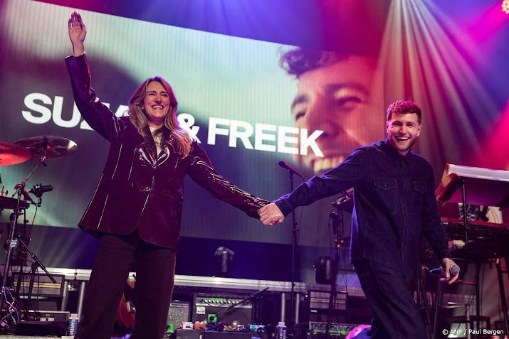 Popprijs 2025 is voor Suzan & Freek: emotionele avond
