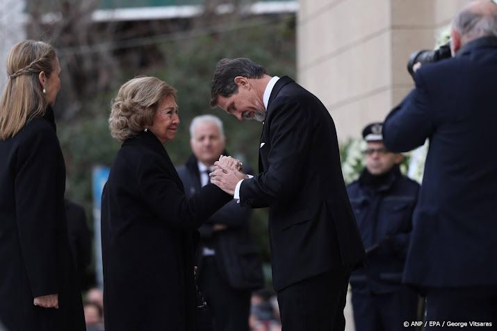 Europese royals arriveren voor uitvaart prinses Irene