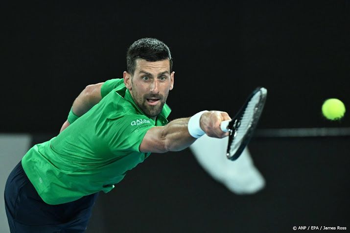 Tennisser Djokovic zonder problemen verder op Australian Open 