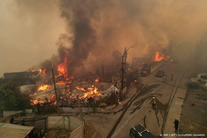 Dodental door bosbranden in Chili loopt op