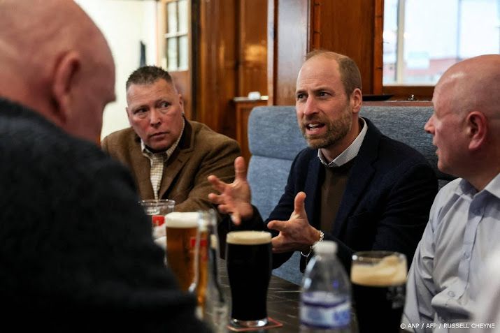 Prins William is dol op 'cruciale' pubs en wil ze graag behouden