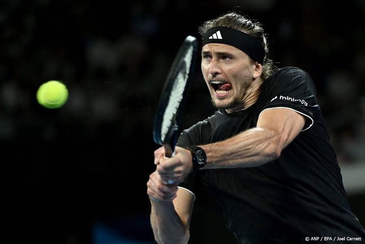 Duitse tennistopper Zverev naar derde ronde van Australian Open 