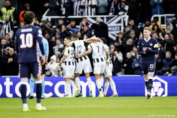 PSV wacht na nederlaag bij Newcastle beslissend duel met Bayern