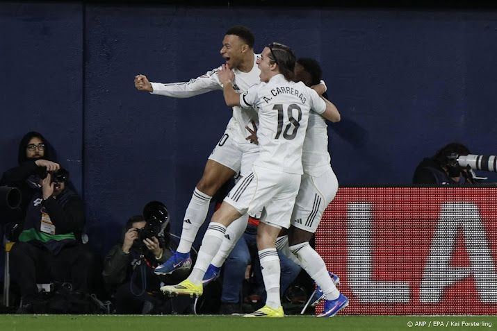 Real Madrid na zege op Villarreal aan kop in La Liga