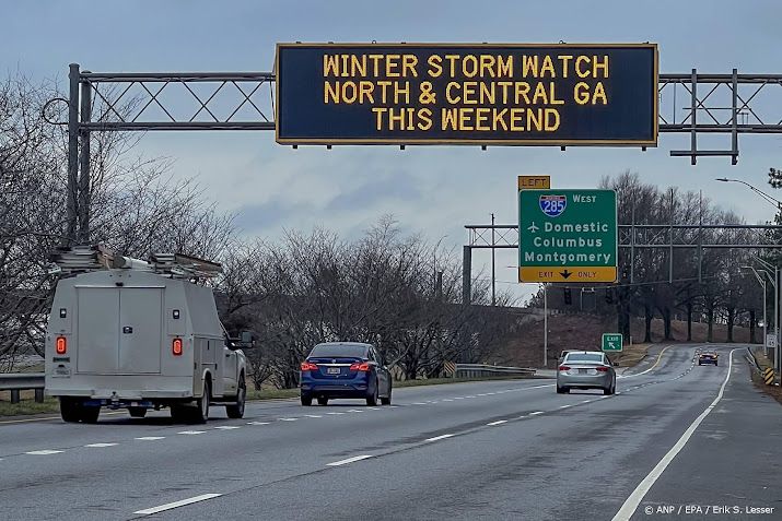 Meer dan 500.000 mensen zonder stroom tijdens winterstorm VS