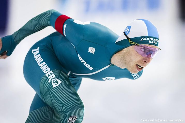 Schaatser Bergsma wint klassement massastart, zege voor Jilek