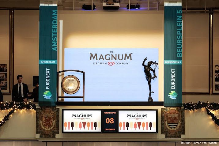 Koerssprong ijsjesmaker Magnum op voorzichtig Damrak