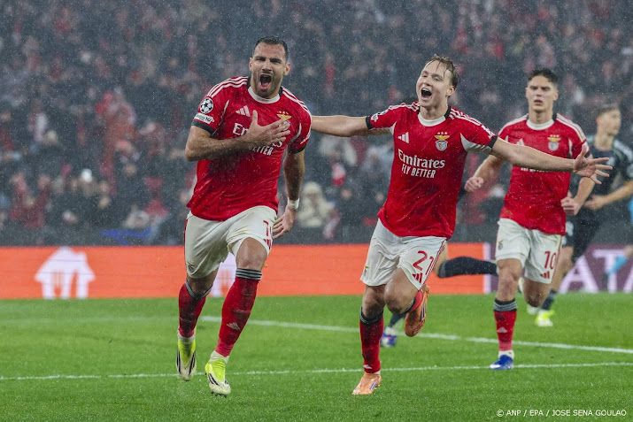 Benfica door in CL na spectaculaire zege (4-2) tegen Real Madrid
