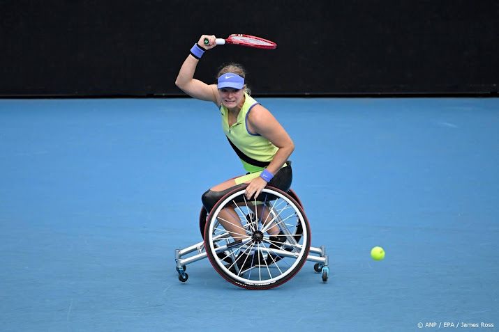 Rolstoeltennisster De Groot verliest finale in Melbourne 