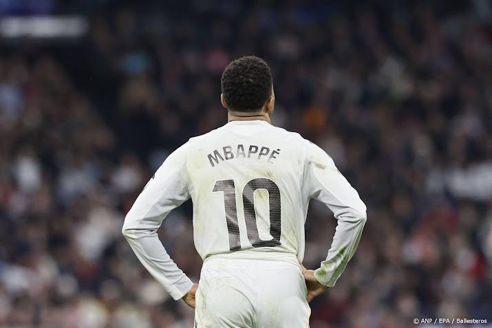 Mbappé laat Real Madrid in tiende minuut blessuretijd ontsnappen 