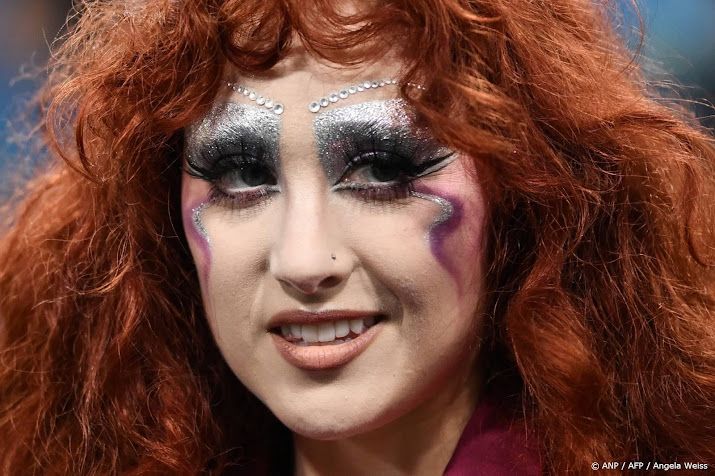 Chappell Roan topless over rode loper Grammy's