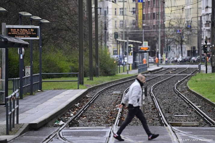Landelijke staking openbaar vervoer in Duitse steden