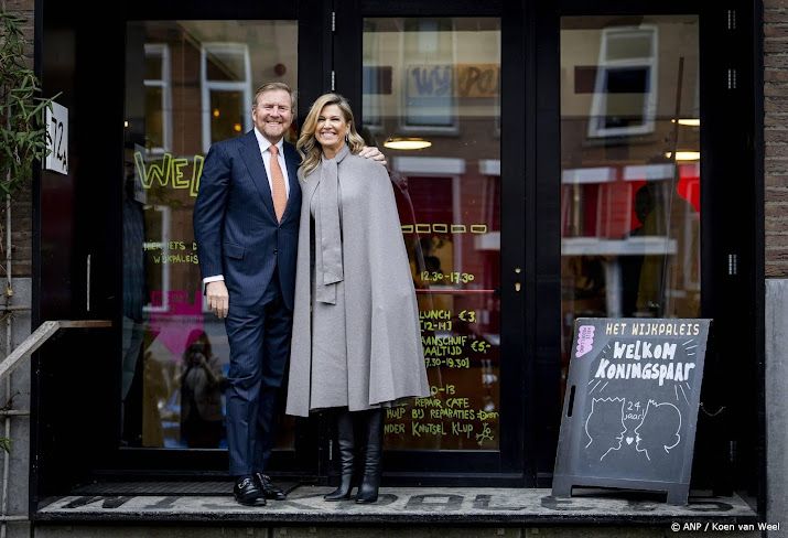 Koningspaar samen op pad voor 250e bezoek Oranje Fonds