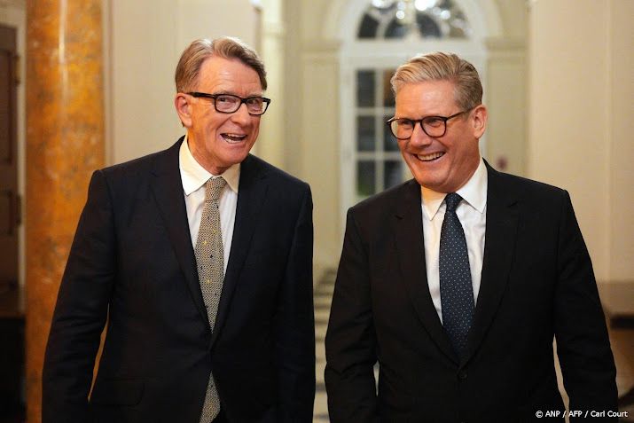 Britse politie start onderzoek naar Mandelson om Epstein-banden