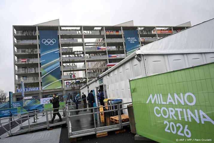 Italië onderzoekt sabotage van douches in olympisch dorp