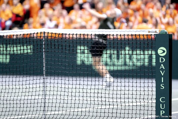 Tennisser Den Ouden wint bij debuut in Davis Cup tegen India