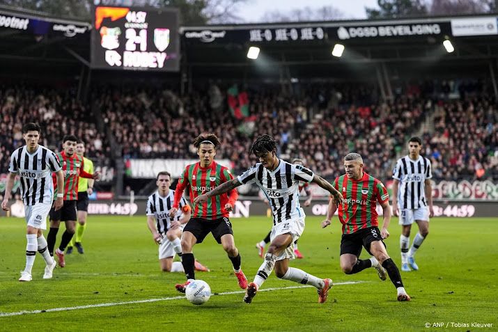 NEC neemt tweede plaats over van Feyenoord na zege op Heracles