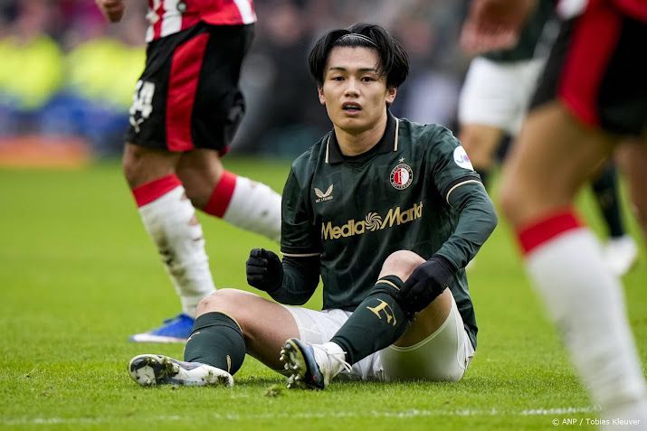 Feyenoord mist topscorer Ueda tegen FC Utrecht
