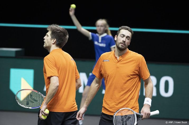 Nederland na verlies in dubbel achter in Davis Cup tegen India 