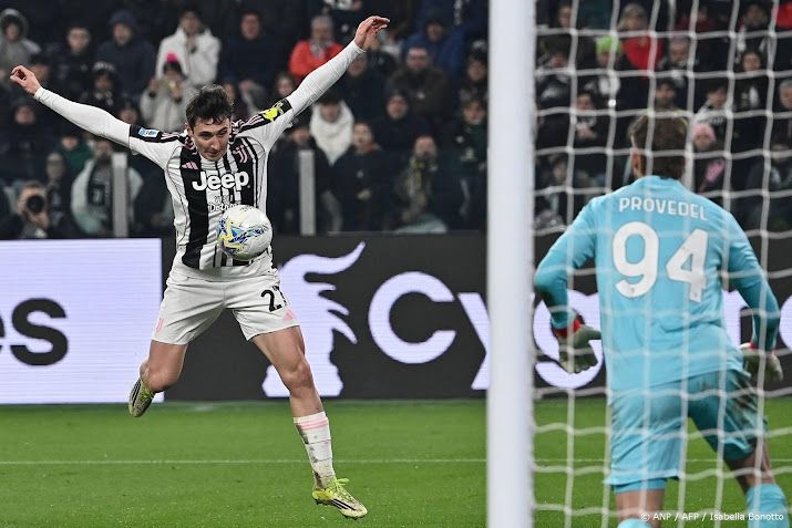 Juventus redt in blessuretijd punt in thuisduel met Lazio