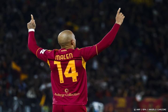 Aanvaller Malen helpt AS Roma met twee doelpunten aan zege