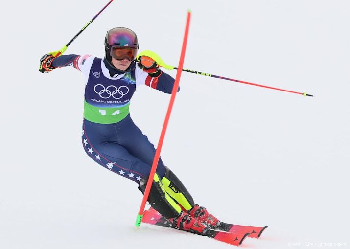 Skiester Shiffrin faalt in combinatie en eindigt naast het podium