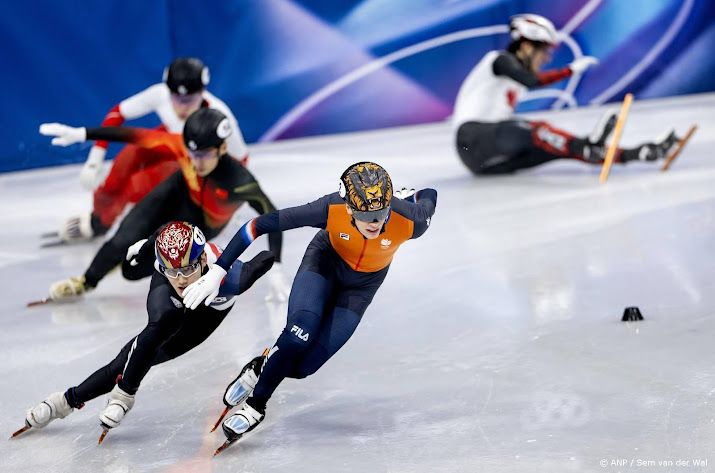 Van 't Wout bezorgt shorttrackers tweede goud op Spelen