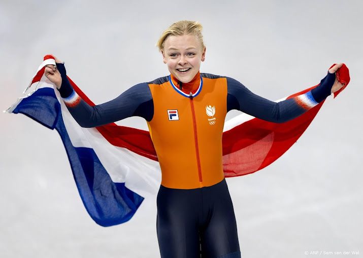 Koningspaar feliciteert shorttrackers met gouden medaille