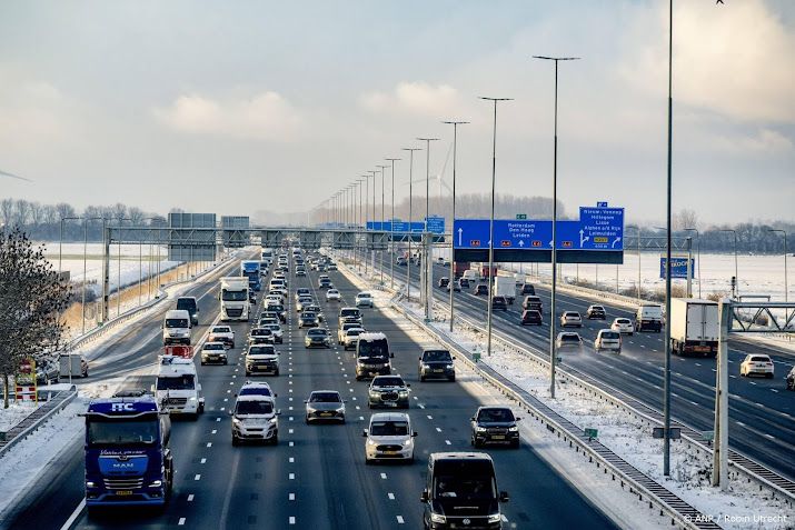 Zondag code geel in hele land om sneeuw en gladheid