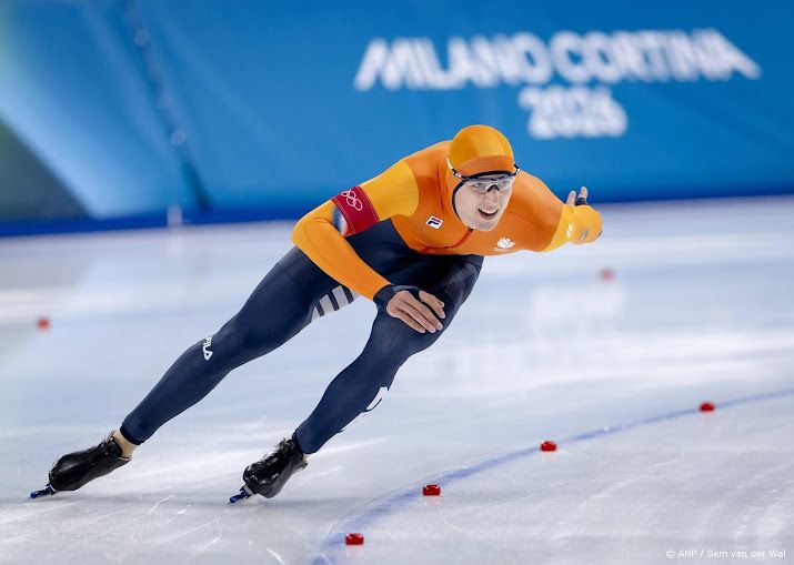 De Boo pakt op 500 meter zijn tweede zilver op Spelen Milaan